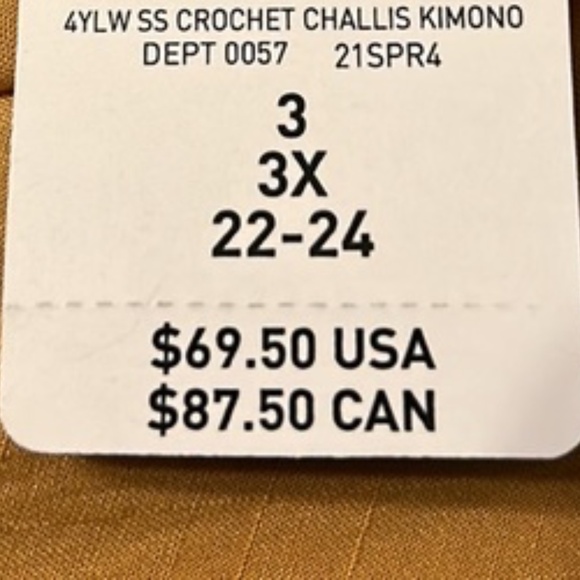 New Torrid kimono duster - Picture 3 of 8